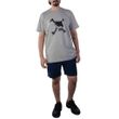 Camiseta Masculina Oakley Heritage Skull Tee Cement-FOA406039-314- -5-